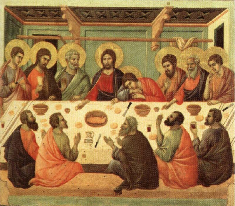 Duccio di Buoninsegna Last Supper oil painting picture